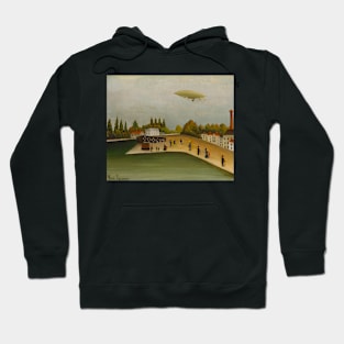 Quai d'Ivry by Henri Rousseau Hoodie